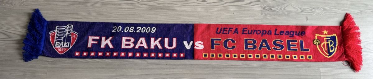 FC Basel Foulard & Sciarpe: Fc Basel Europa League Schal – Usato da Lenzburg venduto da Meister_k 1