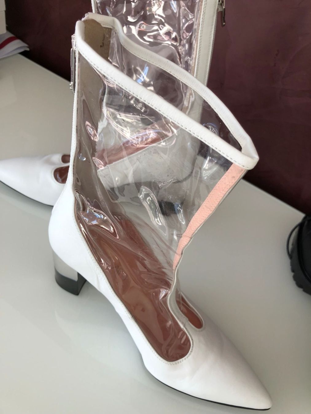 Marc Cain Chaussures femmes: Marc Cain Stiefeletten transparent Gr 37 – Neuf (Voir description) à Volketswil par praxis12 4