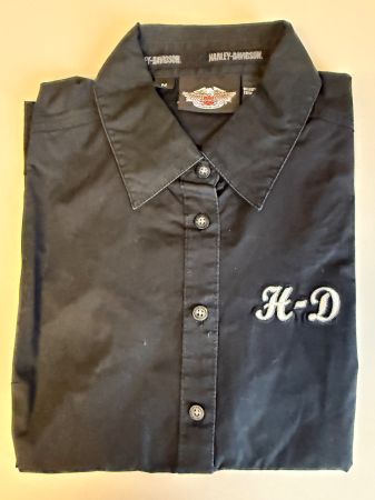 Harley-Bluse, Damen, ärmellos, Grösse M