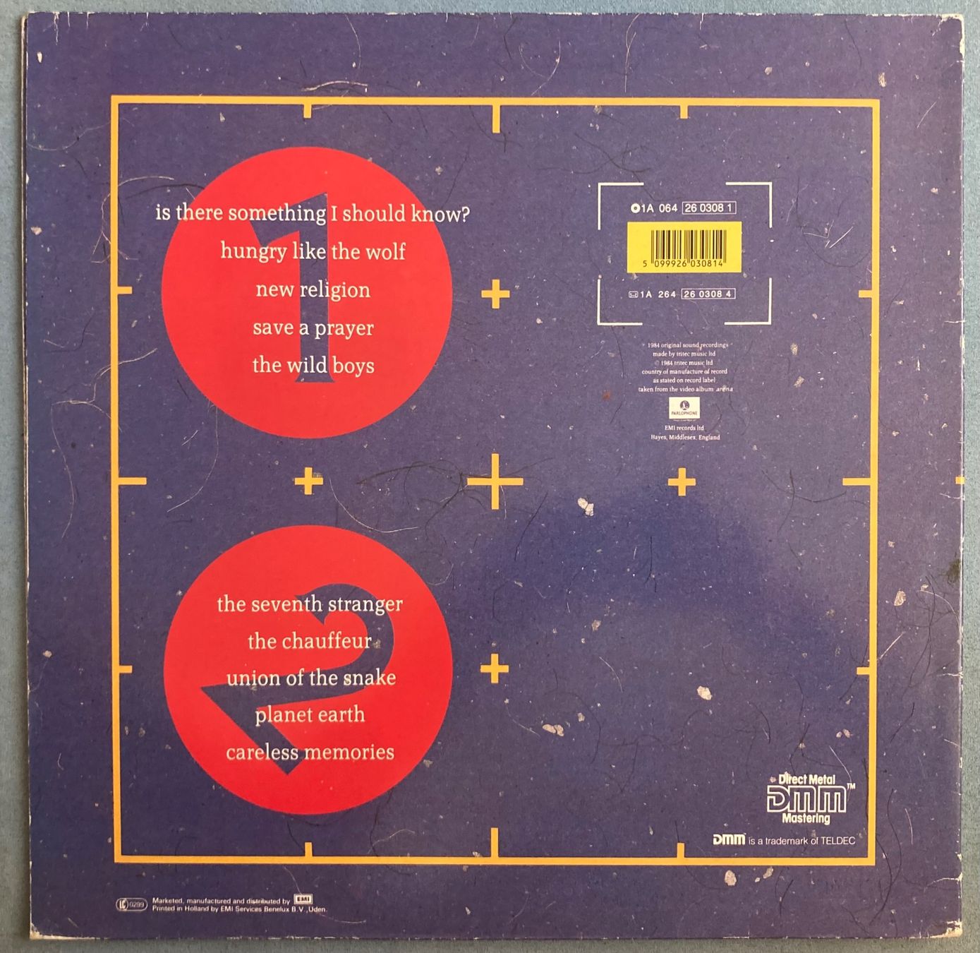 Dischi in vinile: DURAN DURAN - ARENA – Usato da Poliez-Pittet venduto da Newtown-Records 1
