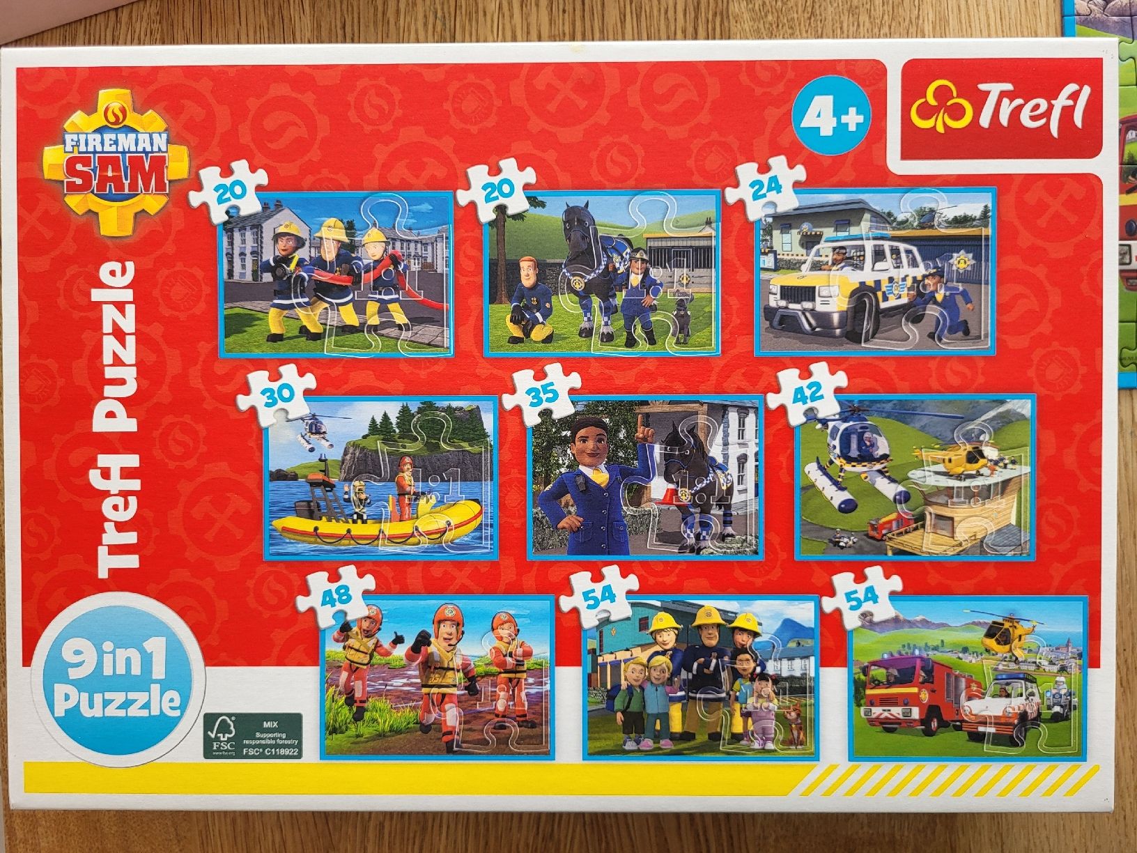 Puzzle: Fireman Sam 9 in 1 Puzzle – Usato da Dietlikon venduto da Yul_yy9w