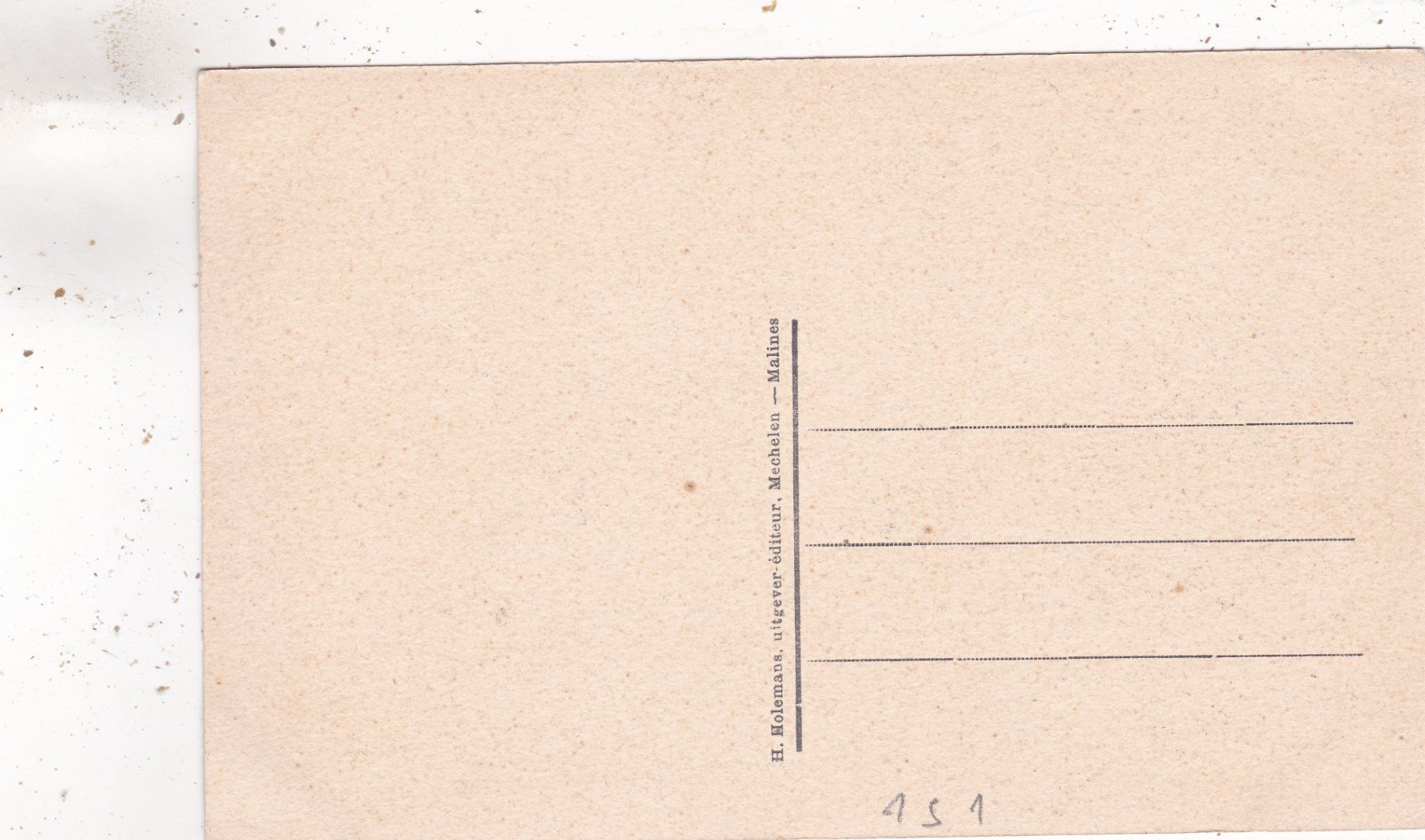 Cartoline postali: Belgien Mechelen – Usato da Herisau venduto da Lisegrat2008 1