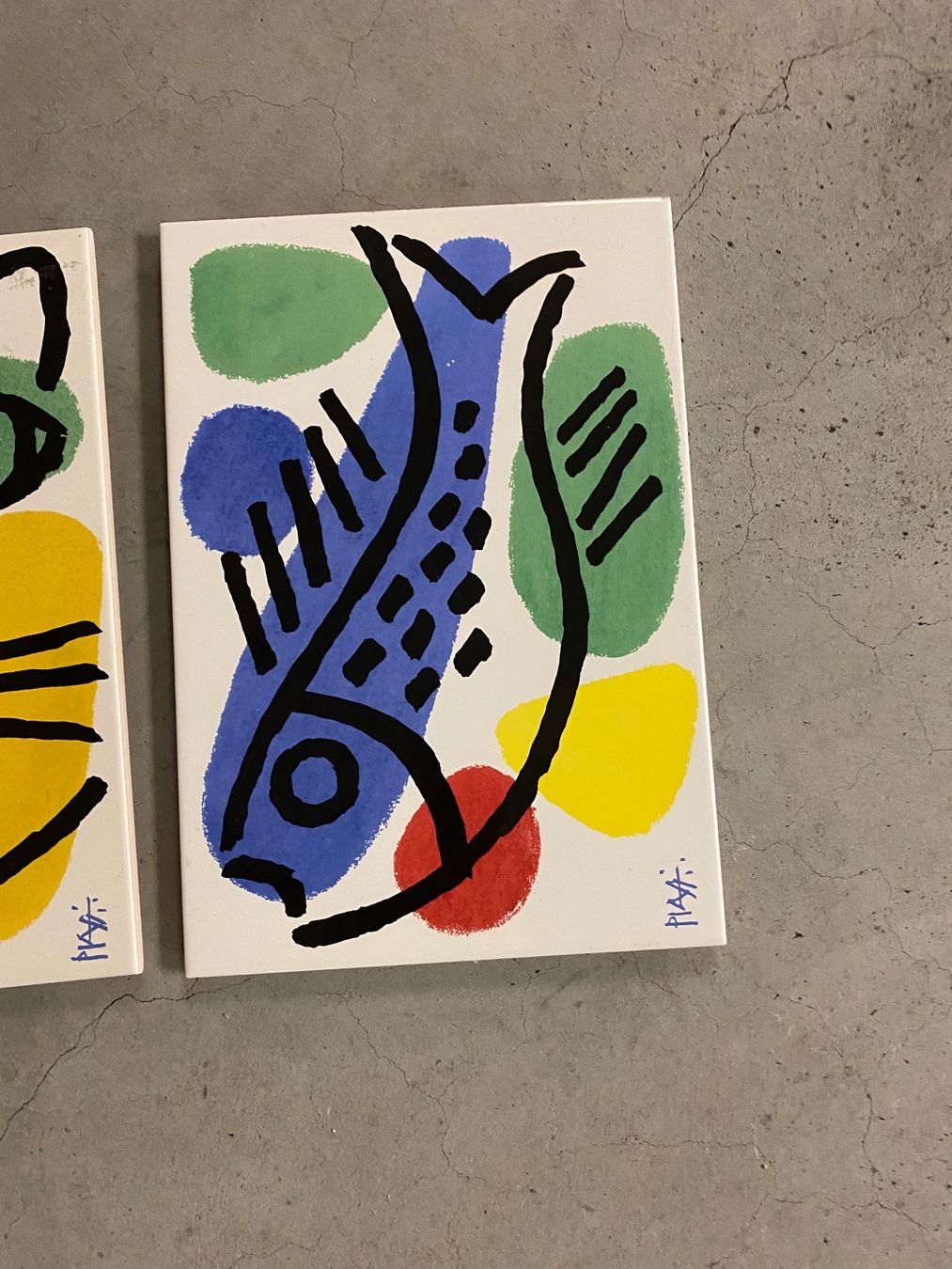 Poster & Bilder: CELESTINO PIATTI Keramik DIE VIER ELEMENTE – Gebraucht aus solothurn von  1