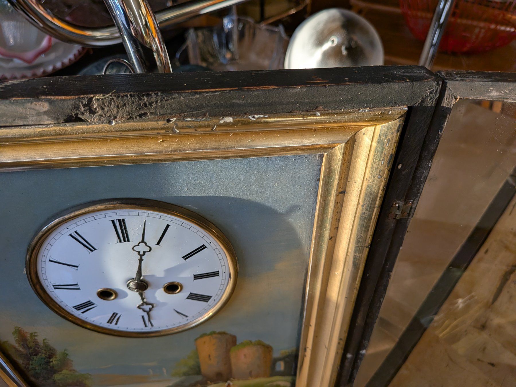 Orologi da terra & Orologi da parete: Antike Bilderuhr – Usato da Emmen venduto da Brockofsky 4