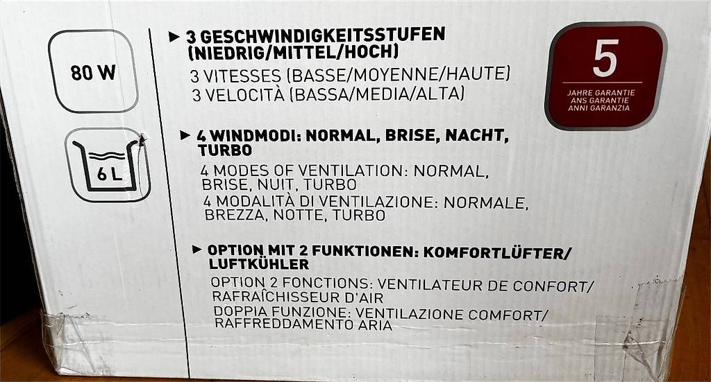 Condizionatori: Luftkühler / Air Cooler – Usato da Paspels venduto da Scopus 2