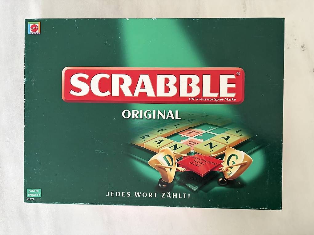 Giochi: Original Scrabble Spiel / Wortbausatz – Usato da Dübendorf venduto da laser_91