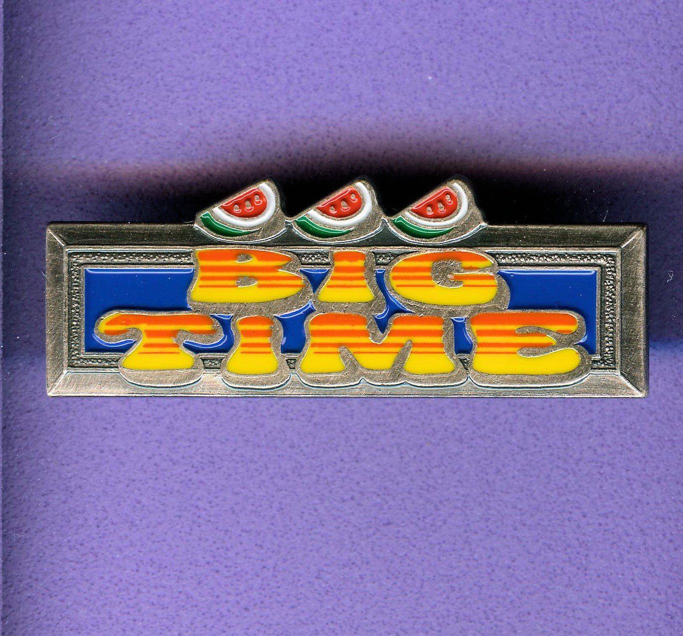 Placchette & Badge: BIG TIME    Spielautomat – Usato da Winterthur venduto da Sammleroase