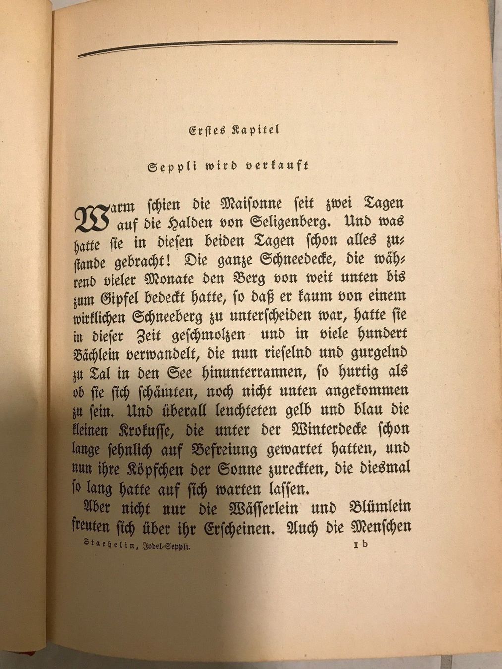 Libri: Der Jodel - Seppli. Autor: Marg.Stähelin – Usato da Boswil venduto da Sazonowa 2