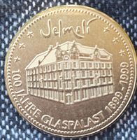 Gedenkmünze 100 Jahre Glaspalas  1899-1999