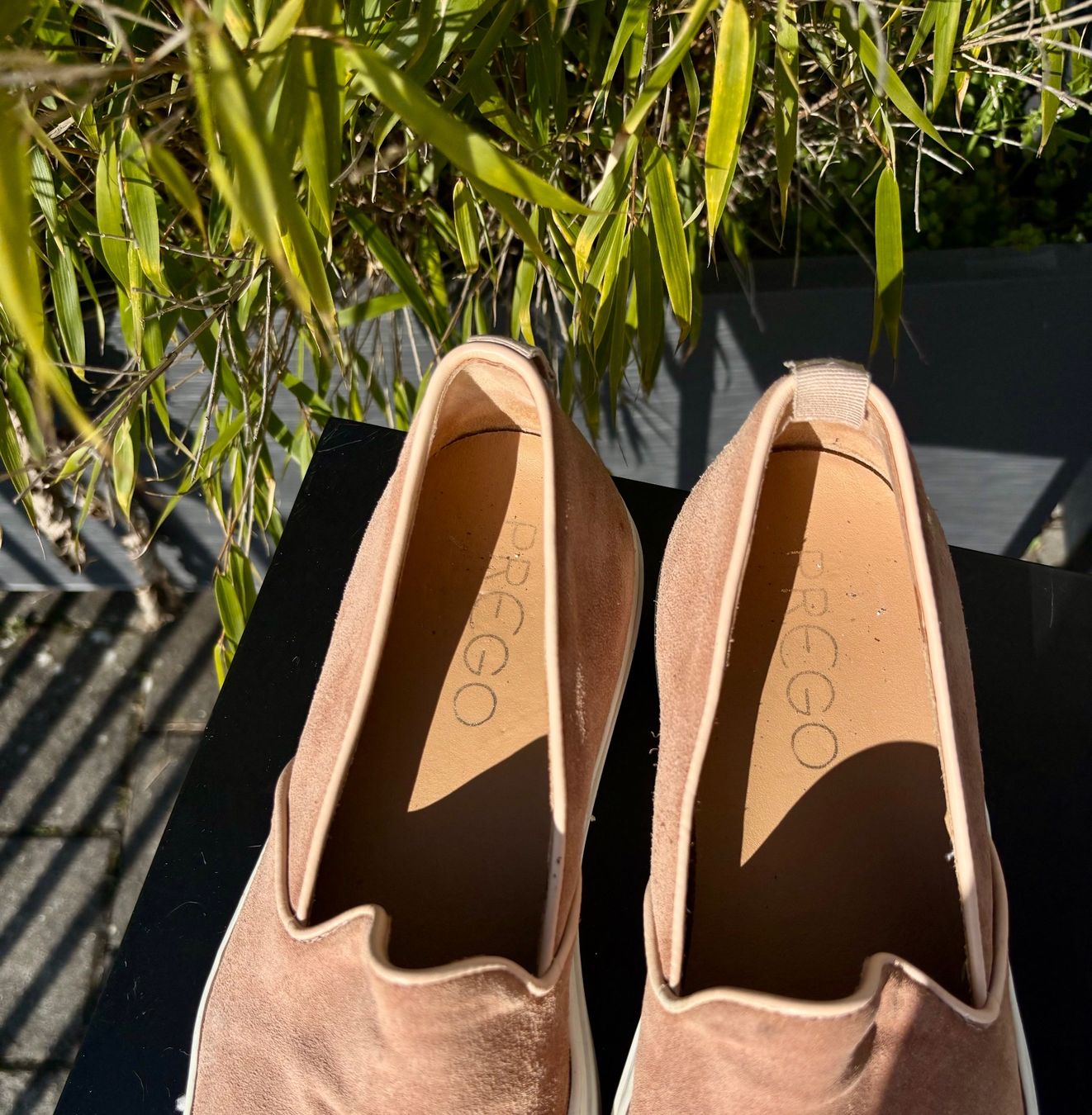 Scarpe da donna: Sommerliche Mokassins aus Wildleder – Usato da Wetzikon ZH venduto da aku_gw6r 1