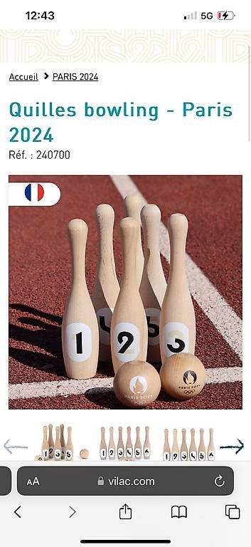 Jeux: Quilles bowling  – D'occasion à Pully par Geraldine10 1