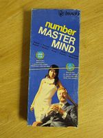 number Master Mind - Vintage Spiel - selten!