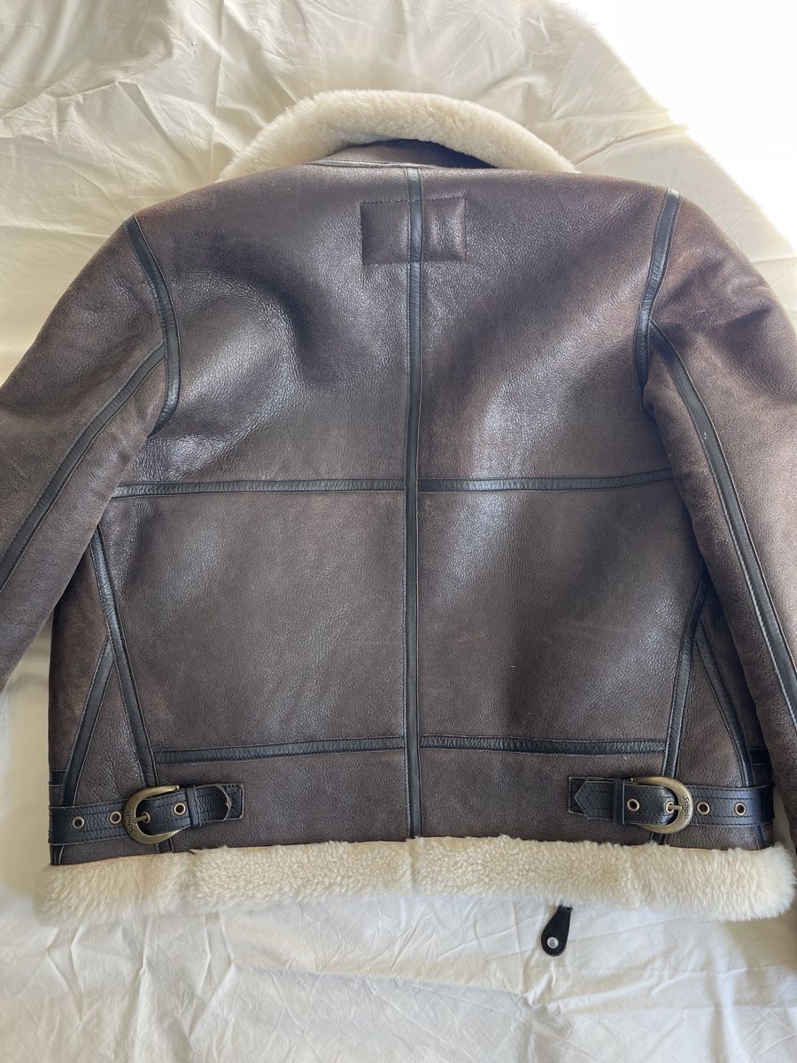 Schott Giacche: Schott Schafsleder Winterjacke – Nuovo (secondo la descrizione) da Zürich venduto da j___b 3