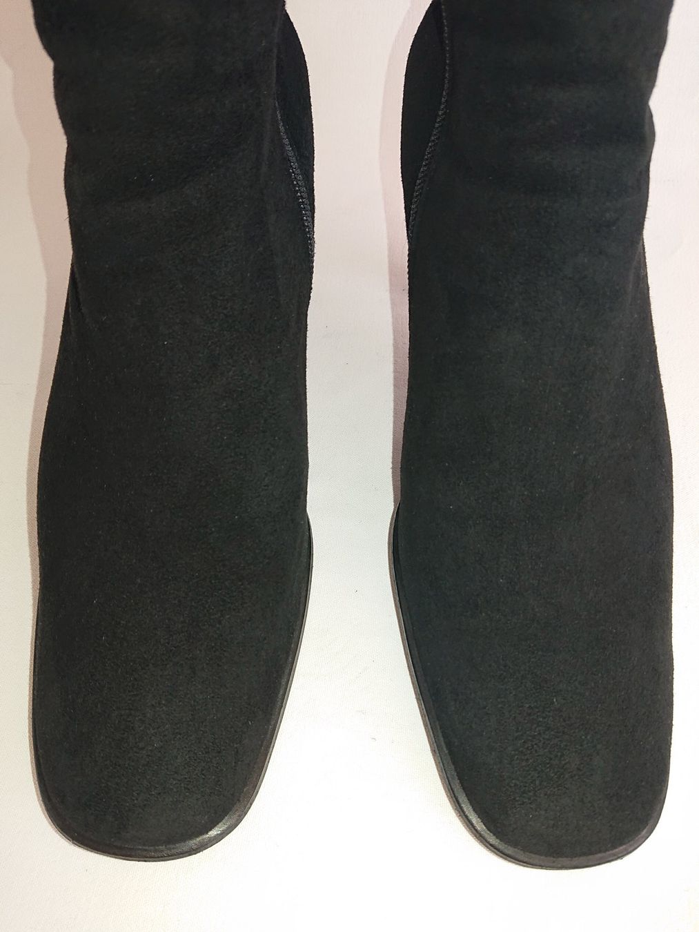 Scarpe da donna: Wildleder-Stiefel  - 39 - warm gefuttert - schwarz – Usato da Thusis venduto da drd_zy9w 1
