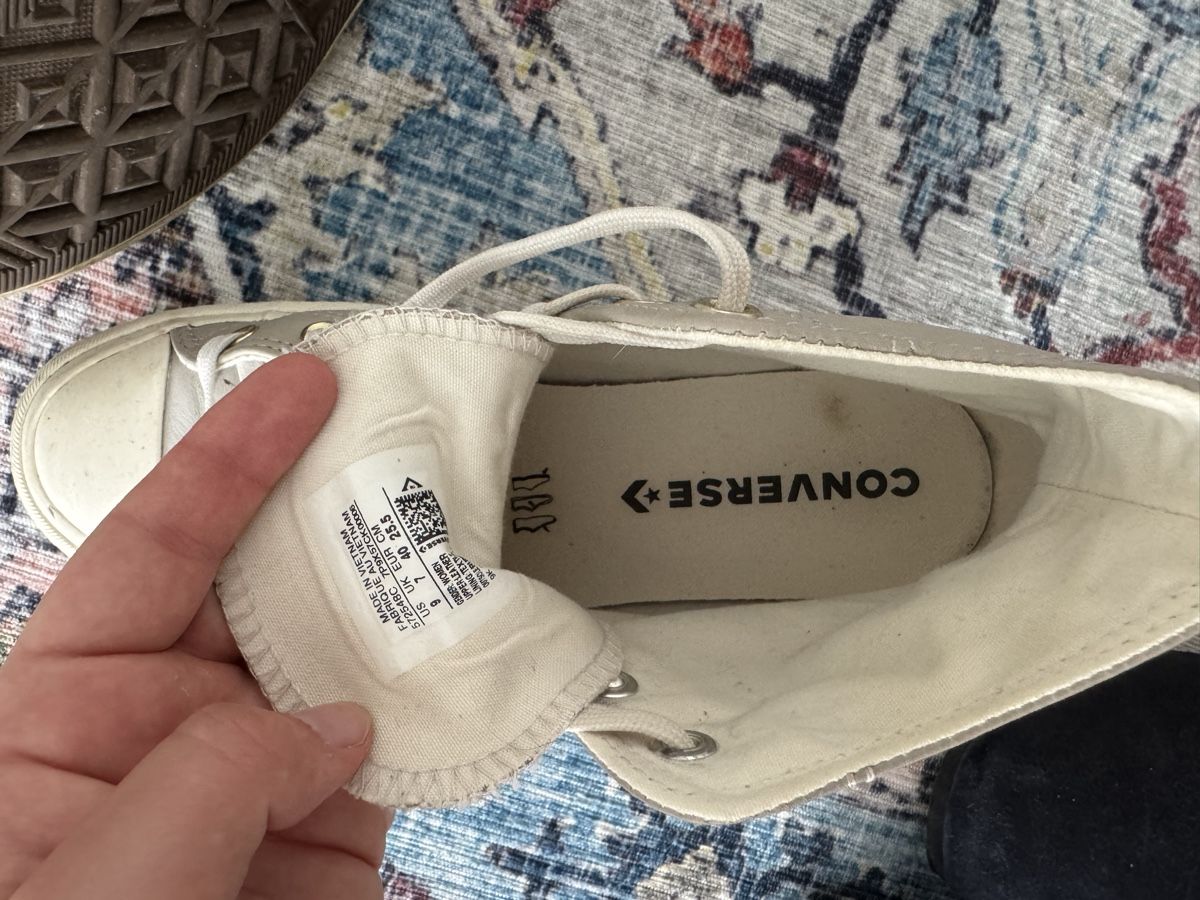 Scarpe da donna: Beige leder converse – Usato da Bottighofen venduto da mlj_5dlb 2