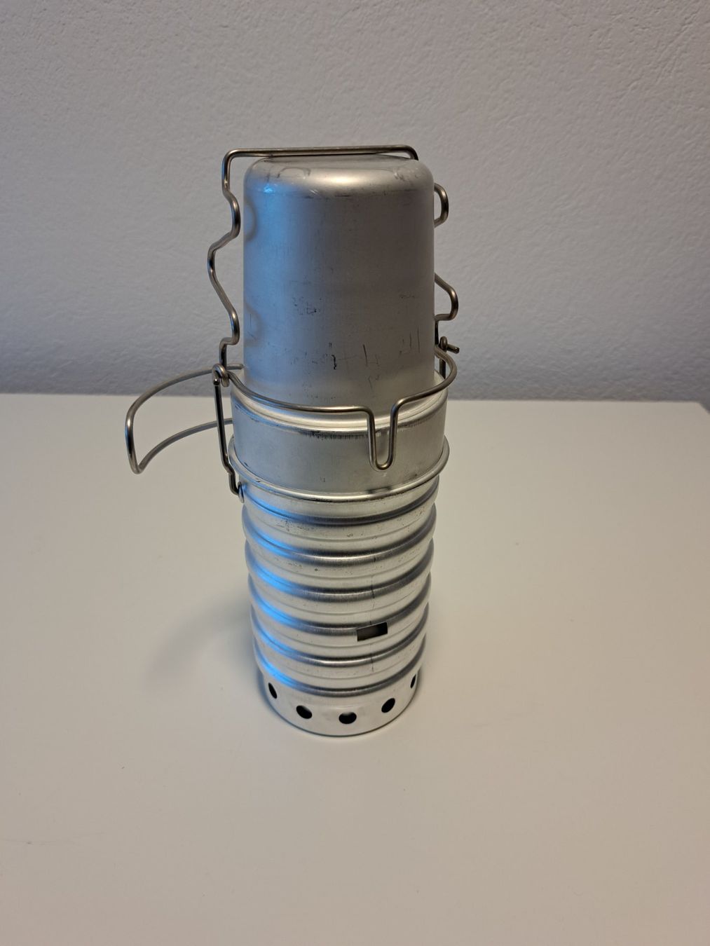 Schweizer Armee Borracce & Thermos: Aluflasche Schweizer Bordeflasche Militär – Usato da Schafisheim venduto da Parker30