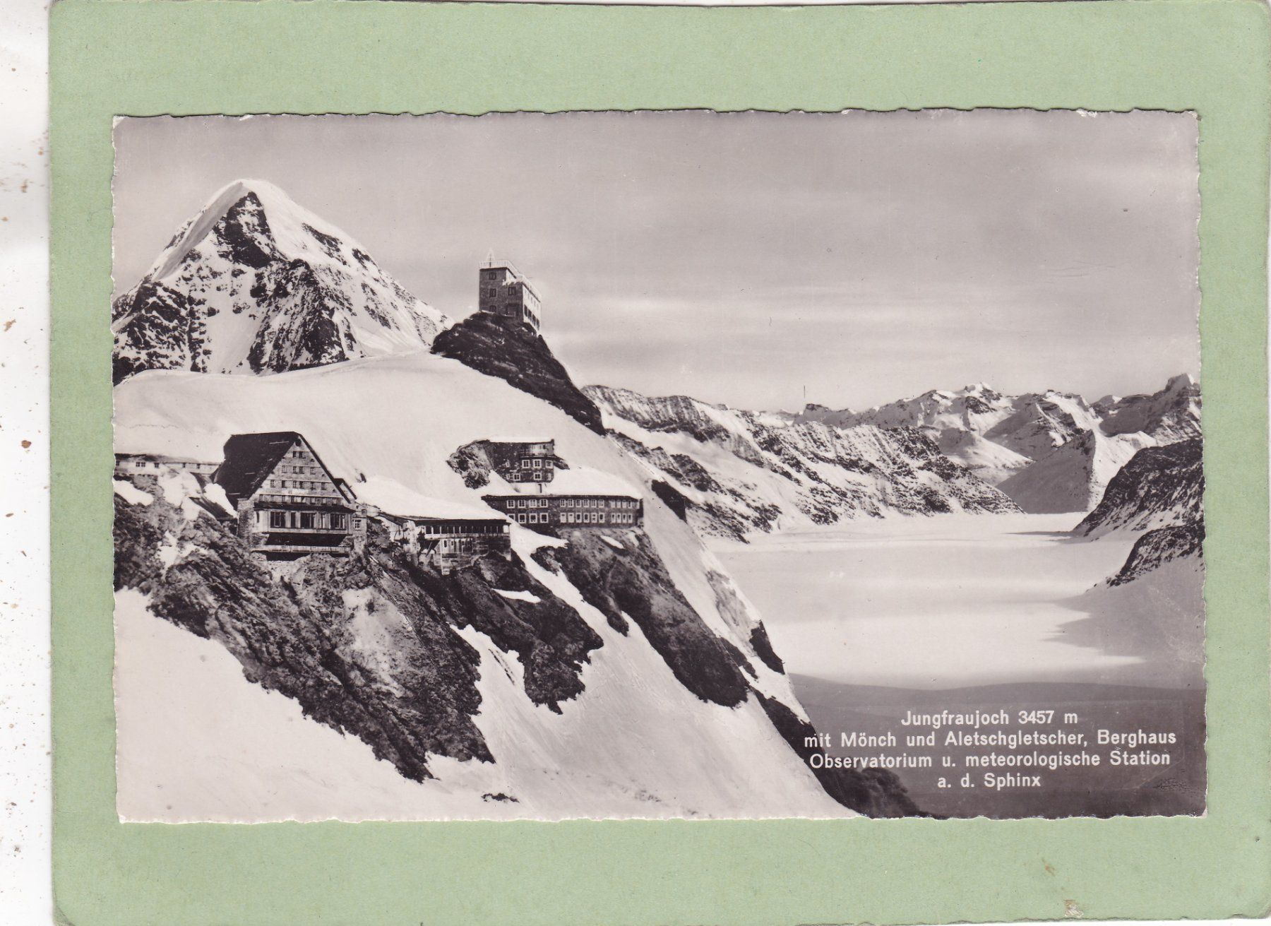 Cartoline postali: Jungfraujoch – Usato da Herisau venduto da Lisegrat2008