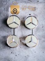 Mercedes 75mm Nabendeckel Radnaben Nabenkappen Felgendeckel