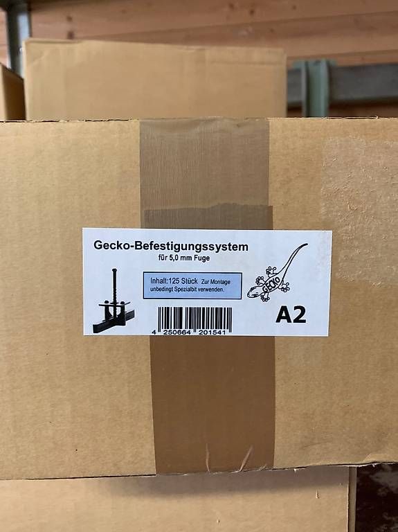 Eisenwaren: Gecko Befestigungssystem 1 Paket à 125st – Neu und originalverpackt aus Bern von inf_9hqc