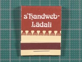 Lenzerheide, S' Handweb-Lädali, Irma Müller, alte Zündhölzer