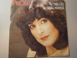Vinyl-Single Paola - Wenn du heimkommst