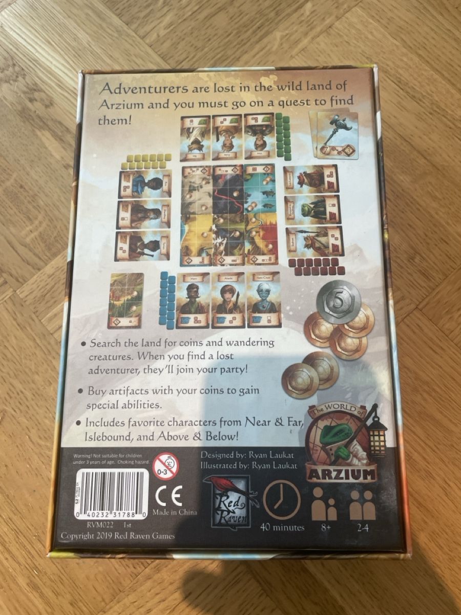 Giochi: Roam Brettspiel Redraven Games. – Usato da Therwil venduto da rubininio 1