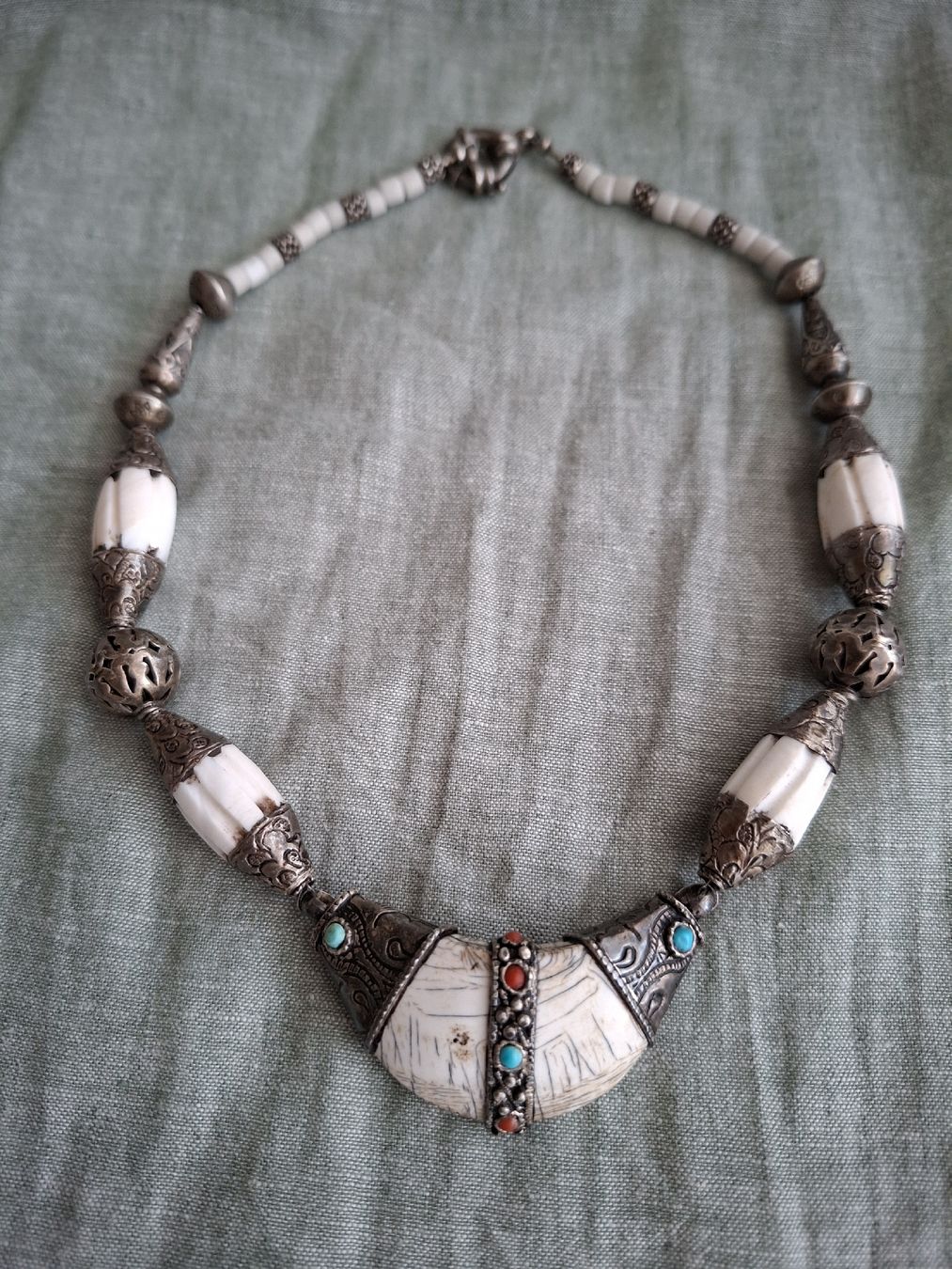 Ketten: Collier Ethnique Bohème Style Tibétain – Neu (gemäss Beschreibung) aus Lutry von Sim_Sta 5