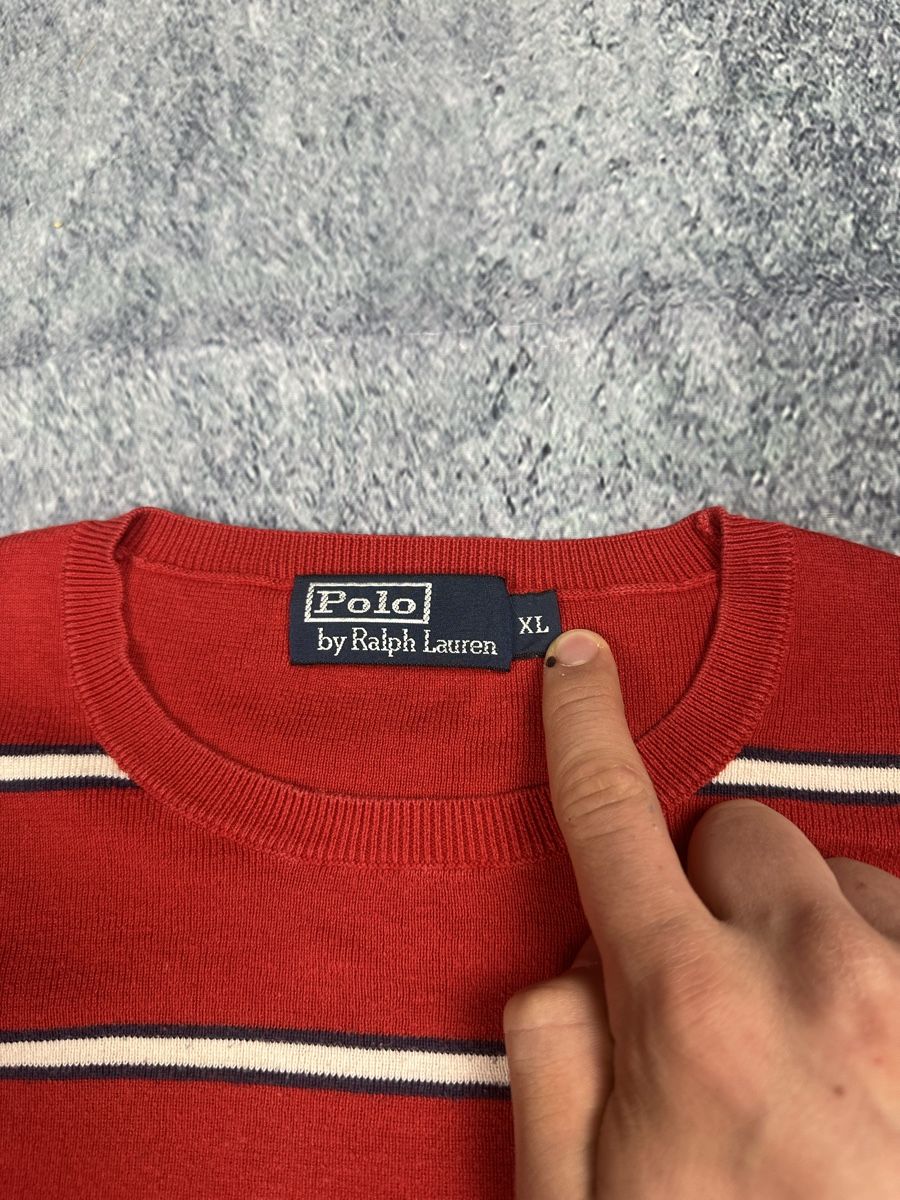 Polo Ralph Lauren Maglioni & Felpe: Polo Ralph Lauren Baumwollpullover, gestreift, Gr. XL – Usato da Luzern venduto da 041Vintage 2