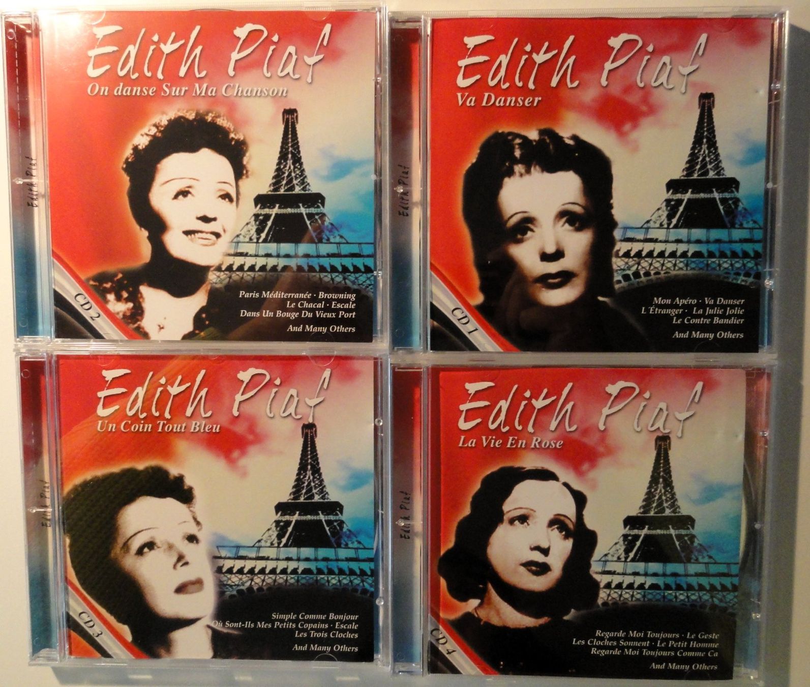 CD: Edith PIAF -4 CD Box- – Usato da Reinach BL venduto da studii100 2