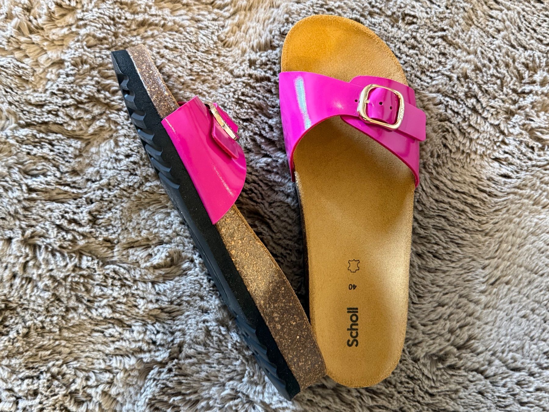 Scholl Scarpe da donna: Scholl Pantolette Flach – Nuovo (secondo la descrizione) da Langnau am Albis venduto da ste_2zdt 1