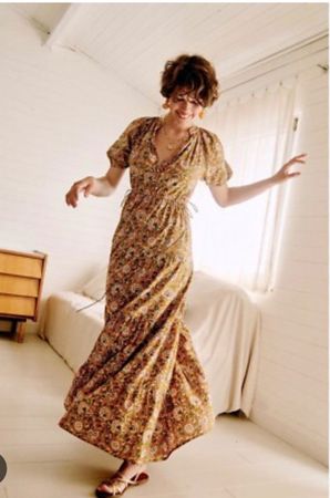 Neu Sézane Estelle Kleid Gr 40
