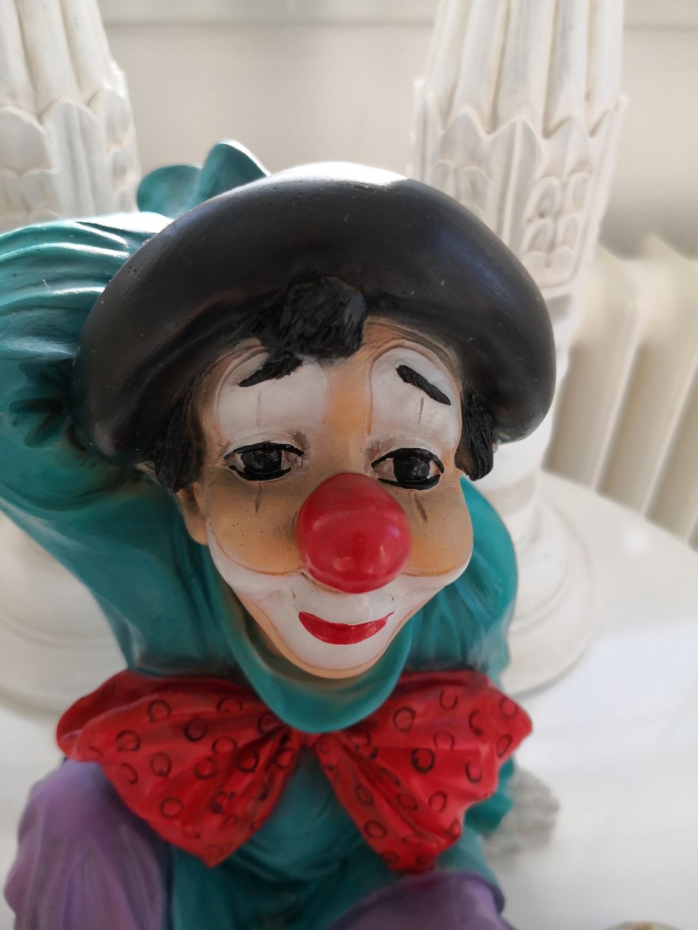 Statuette: 🤩GROSSER FARBIGER CLOWN – Usato da Olten venduto da Naja-Twins-Twins 5