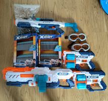X-Shot Zuru Blaster Set mit Patronen & Schutzbrillen – Spiel