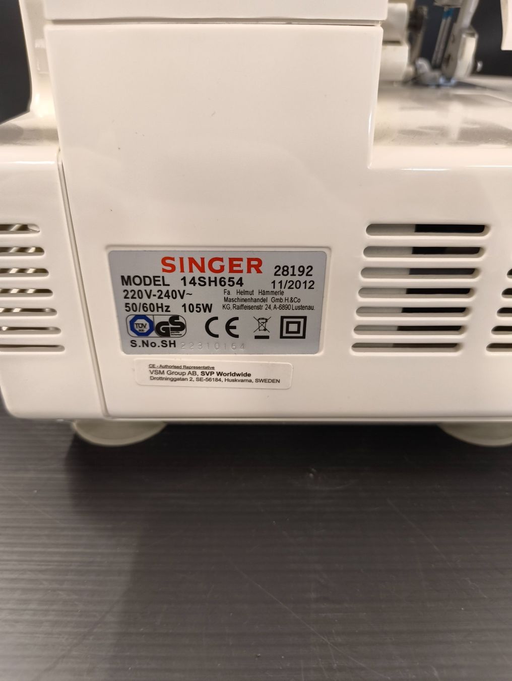 Singer Machines à coudre: Nähmaschine Singer Model14SH654 – D'occasion à Basel par bk_brockibasel 6