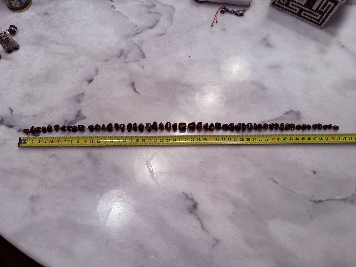 Catenine: Bernstein Kette Vintage – Usato da Aarburg venduto da Yula24 4