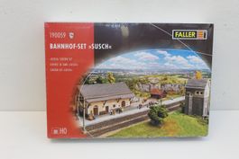 Faller 190059 Bahnhof-Set Susch RhB NEUWERTIG