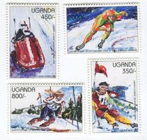 Briefmarken "Olympische Spiele". Uganda.