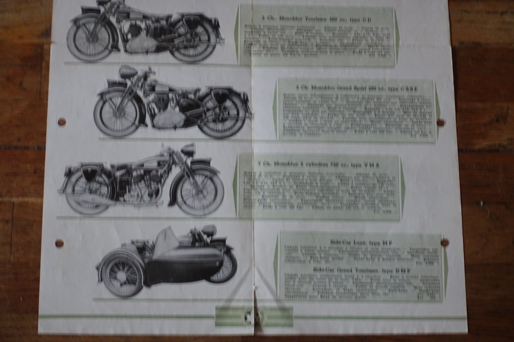 Sonstiges zum Sammeln & Seltenes: MOTO  MAGNAT  DEBON  1938  BROCHURE  OLDTIMER – Gebraucht aus Bellevue von  3