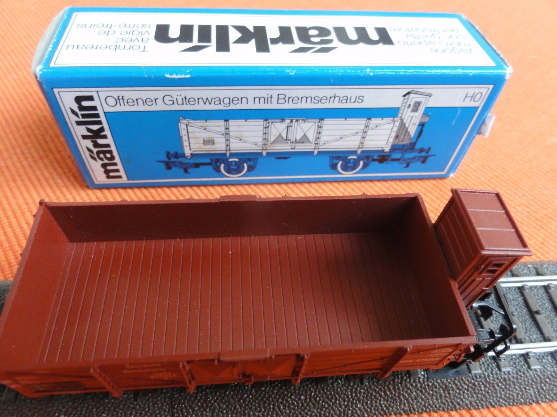 Märklin Modellini di ferrovie: Märklin 4696 Güterwagen mit Bremserhaus – Nuovo (secondo la descrizione) da Ebikon venduto da 2297 2