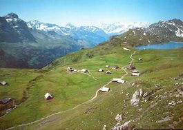 MELCHSEE FRUTT Tannalp mit Blick auf Berner Alpen