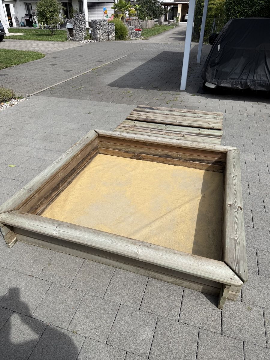 Sabbiera per bambini: Sandkasten ab 1.- – Usato da Luterbach venduto da Stifu10