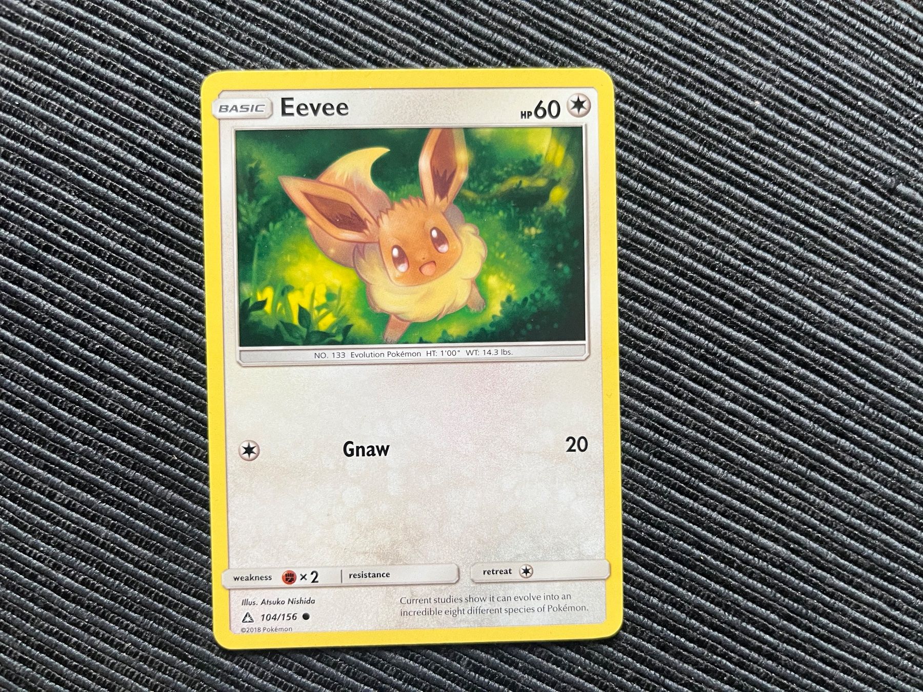 Pokémon Carte collezionabili: Pokemon Eevee non Holo Ultra Prism – Nuovo (secondo la descrizione) da Wabern venduto da Collectfun