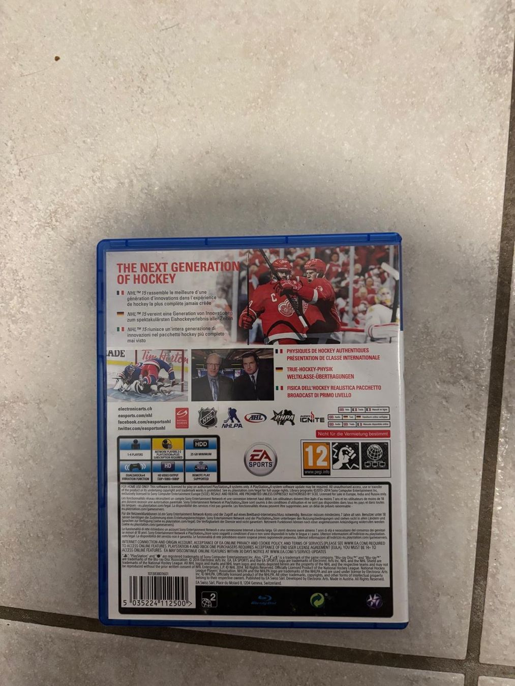 Sony Jeux: PS4 Spiel NHL 15 – D'occasion à Schafisheim par Chillout123 1