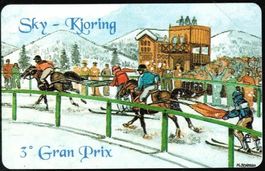 Privat-Telefonkarte Italien PR-198 Sky-Kjoring II ungebrauch
