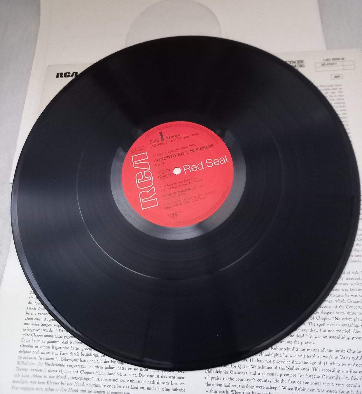 Schallplatten: Klassik-LP "ARTUR RUBINSTEIN" – Neu (gemäss Beschreibung) aus Binningen von mar_2jlr 7
