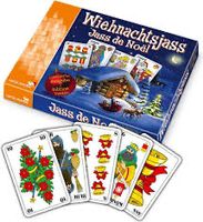 Weihnachtsjass Kartenspiel mit festlichem Motiv
