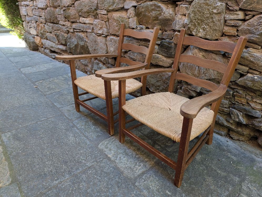 Coppia di sedie in stile scandinavo - Angolo Vintage