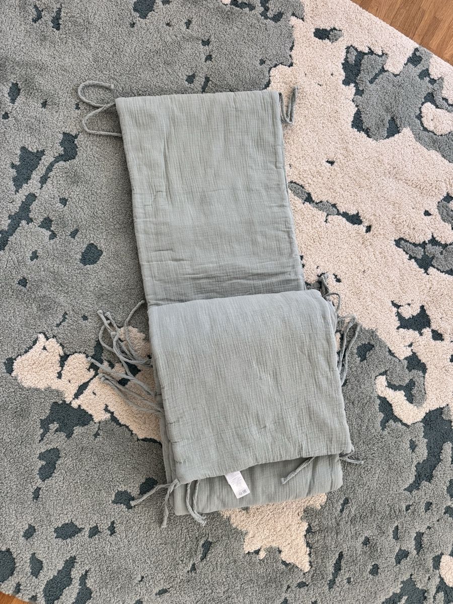Bettwäsche: La Redoute bumper pad, light green, 150cm length – Gebraucht aus Umiken von RachelStenders