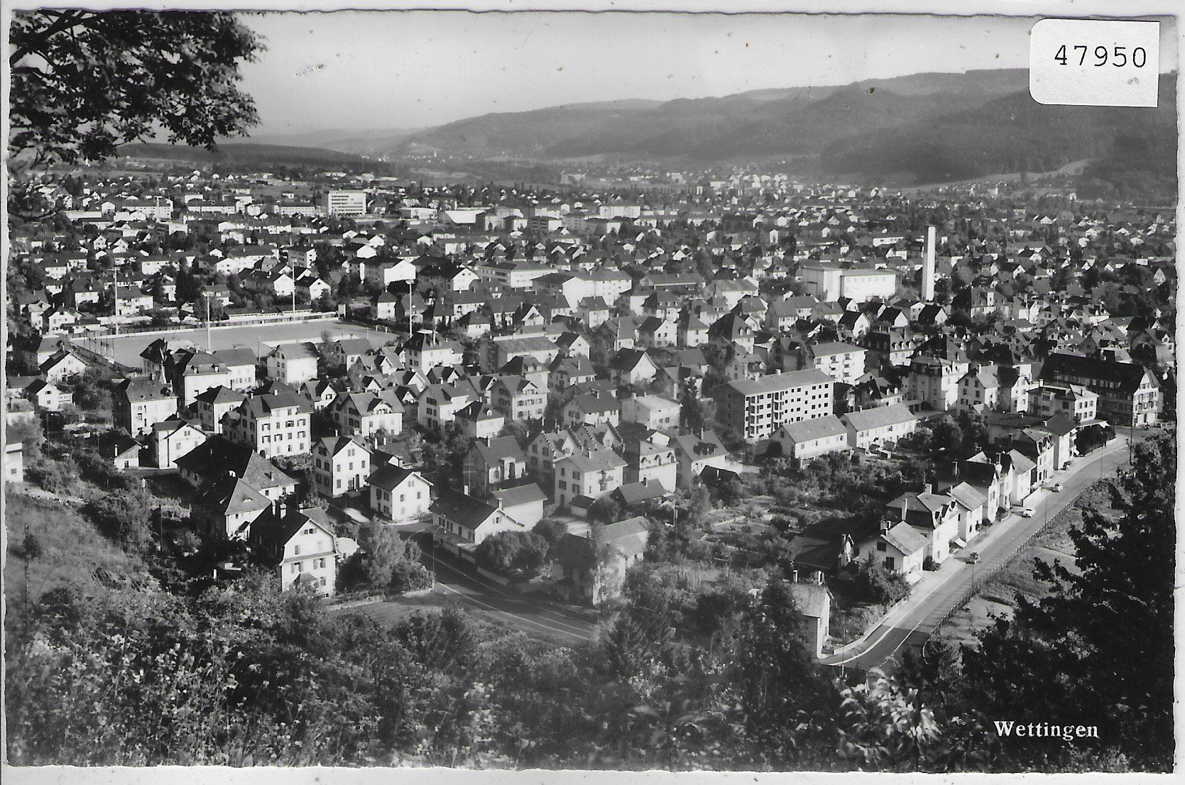 Ansichtskarten: Wettingen - Generalansicht – Gebraucht aus Ettingen von Kartenplanet