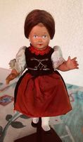 Original antike Berner Trachten-Puppe, 20 cm